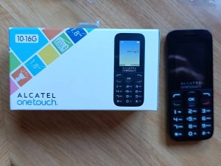 Alcatel 10-16G Móvil Negro