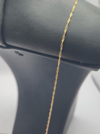 Cadena Singapur Oro 18k 50.5cm
