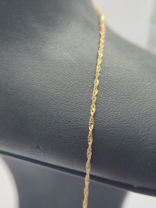 Cadena Singapur Oro 18k 50.5cm