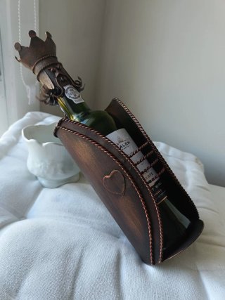 Botellero Mesa Artesanal VINTAGE  exclusivo