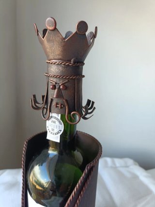 Botellero Mesa Artesanal VINTAGE  exclusivo