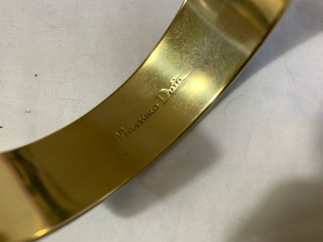 Pareja Brazaletes Rígidos Massimo Dutti