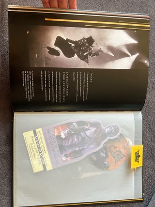 Libro Los Tesoros de Michael Jackson, en Frances.