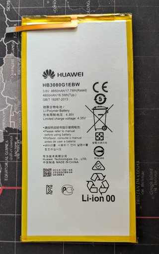 Batería Huawei HB3080G1EBW 4650mAh