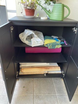 Armario negro IKEA