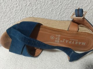 Sandalias Azul Marino Talla 36
