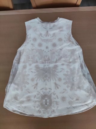 Blusa sin mangas con forro