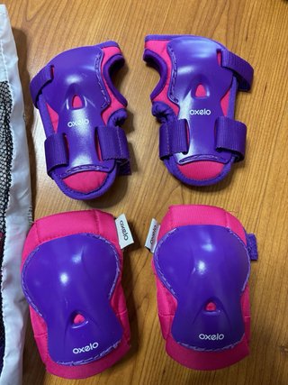 Patines Oxelo Talla 32-34 + Protecciones