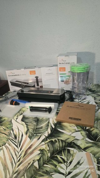 Chef Plus Envasadora al vacío + Accesorios NUEVA