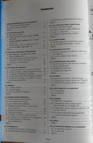 Francés, gramática nivel intermedio con ejercicios