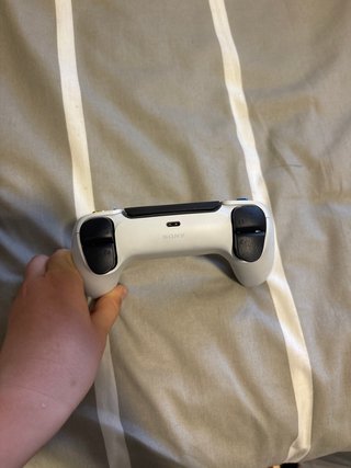Mando PS5 DualSense Blanco, Dorado y Azul cromado