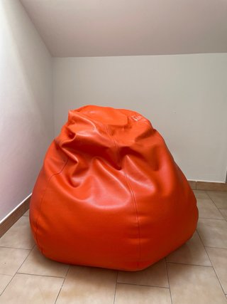 Puf Polipiel Naranja