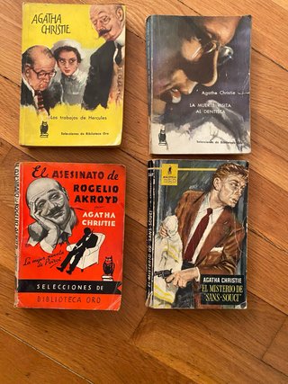 Coleccionismo Agatha Christie Biblioteca Oro