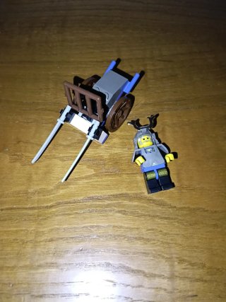 Lego Samurai SYSTEM 1186 con Carro