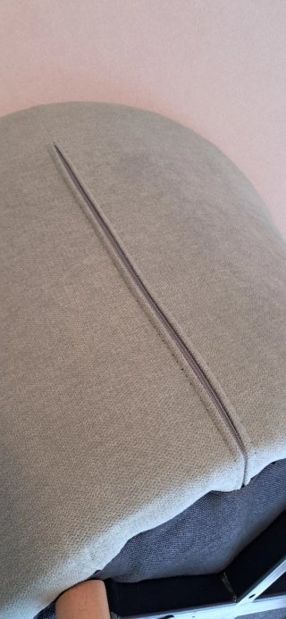 Silla comedor aguamarina tela y madera