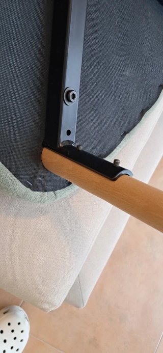 Silla comedor aguamarina tela y madera