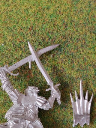 Konrad von Carstein Warhammer Metal
