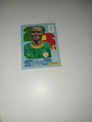 Cromo Panini Sadio Mané