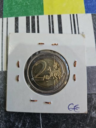 Moneda 2 euros Italia 2013 G. Verdi