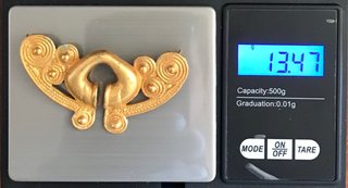 Adorno Oro Tumbaga + Regalo
