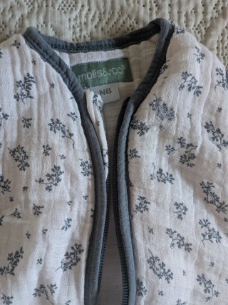 Saco dormir floral NB Molis and Co TOG 0.5