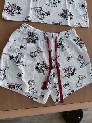 Pijama Verano Estampado Garfield