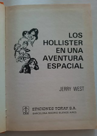 Libro Los Hollister en una aventura espacial (1987