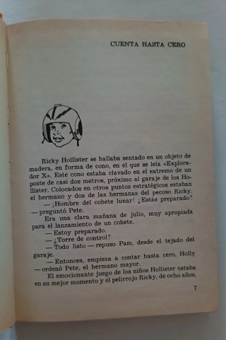 Libro Los Hollister en una aventura espacial (1987