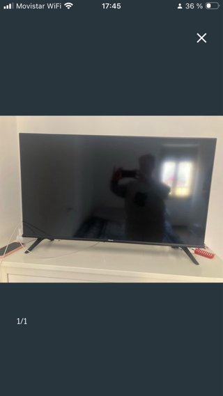 Smart TV HISENSE 40' Negro