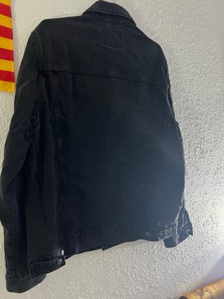 Chaqueta vaquera Pull&Bear negra