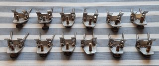 Lote Apliques Baño ROCA Porcelana y Metal