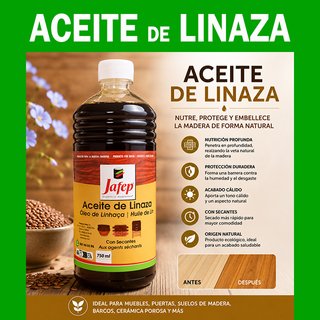 ACEITE de LINAZA 750 ML.