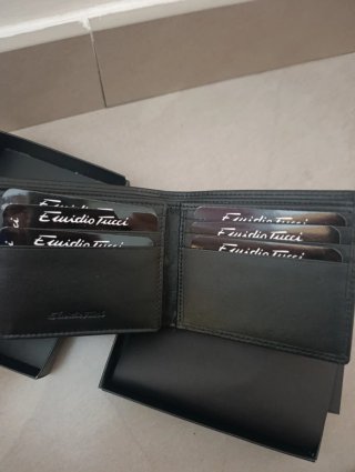 Cartera Emidio Tucci Negra Hombre