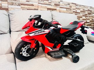 Moto Eléctrica Infantil Honda CBR Roja