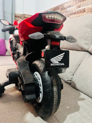 Moto Eléctrica Infantil Honda CBR Roja
