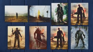 7 Cuadros Videojuegos (GTA, Last of Us, Witcher)