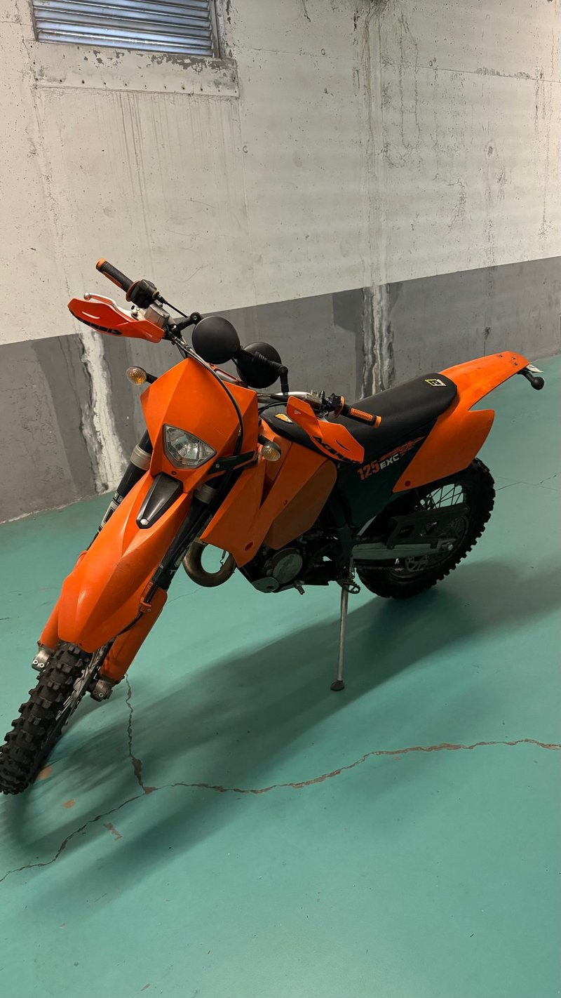 KTM EXC 125 Naranja Enduro/Motocross