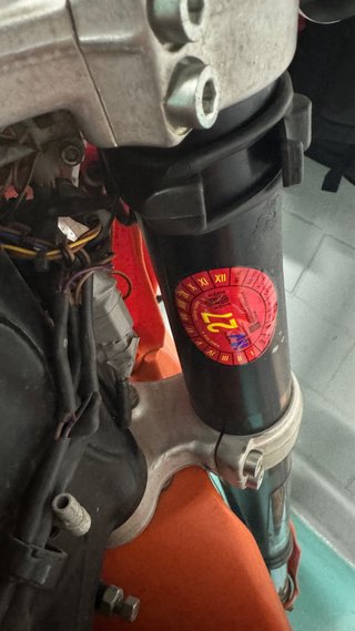 KTM EXC 125 Naranja Enduro/Motocross