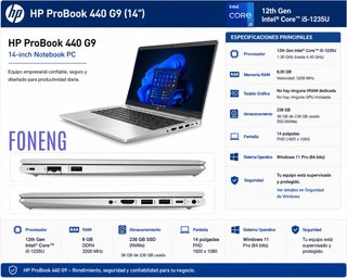 HP ProBook 440 G9 (14) Intel Core i5