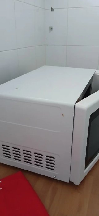 Microondas OK. Blanco