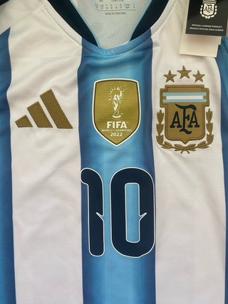 Camiseta Argentina Messi 10 Talla M