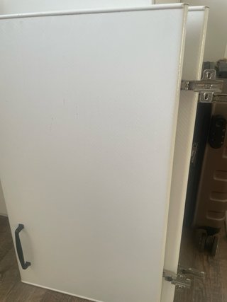 Mueble alto cocina blanco para platos