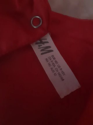 Vestido rojo lentejuelas