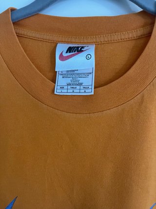 T-shirt Nike Air Uomo Taglia L Arancione