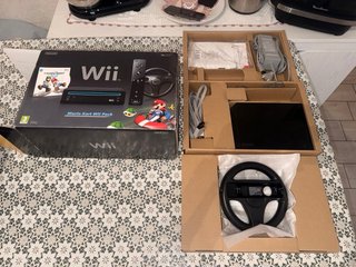 Nintendo Wii Console Nera Completa