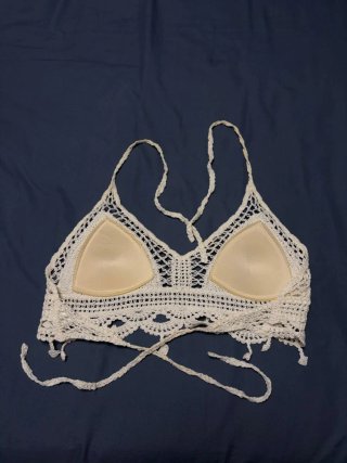 Top Crochet Blanco