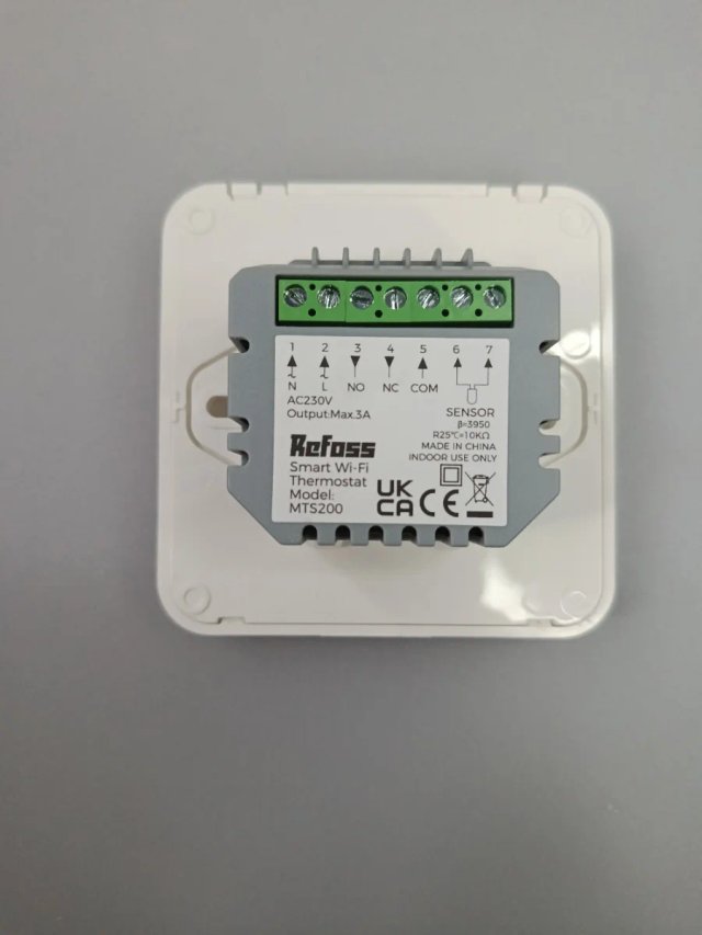 Termostato WiFi Refoss MTS200 per caldaia