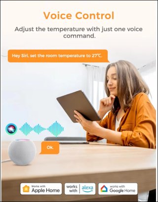 Termostato WiFi Refoss MTS200 Caldera