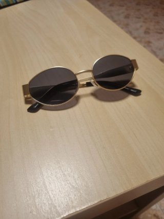 Gafas de sol doradas mujer