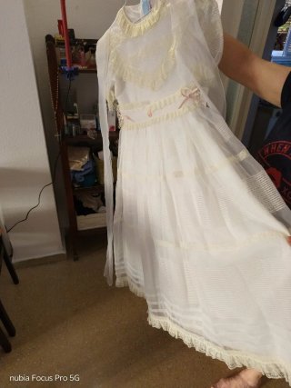 Traje Comunión Niña Blanco 8-10 años